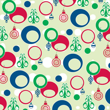 Arctic Frog - Polar Picnic Mrs Claus's Apron 12x12 patterned paper     (pack of 10)
